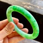 Icy Jade Round Bracelet (56.7mm)