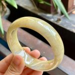 Yellow Jadeite Bracelet - Image 3