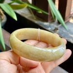 Yellow Jadeite Bracelet - Image 2