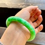 Icy Jade Round Bracelet (56.7mm) - Image 3